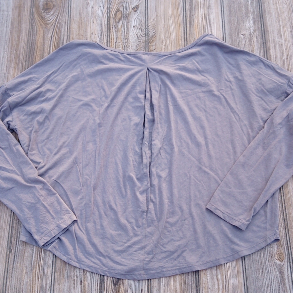 Fabletics Gray Lightweight Athletic Top - image 6